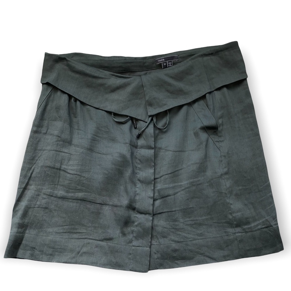 Vince. Linen skirt size 12
